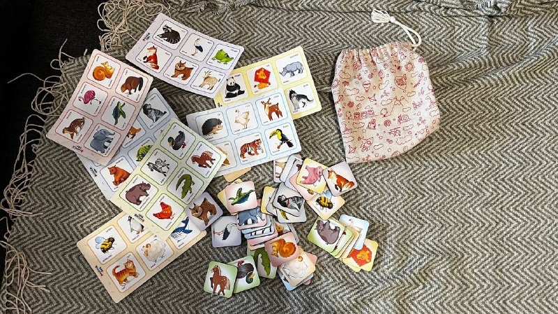 Игра Лото Животные, рюкзачок, деревянные пазлы, настольная игра, набор фигурок, пазл Морские животные, бусины-лабиринт