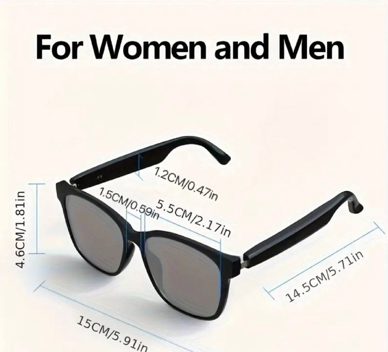 умные очки GS05 с поляризационными линзами и аудио гарнитурой 8