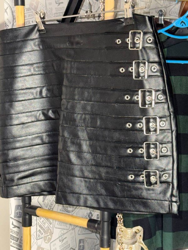 Юбка Jennyfer faux-leather