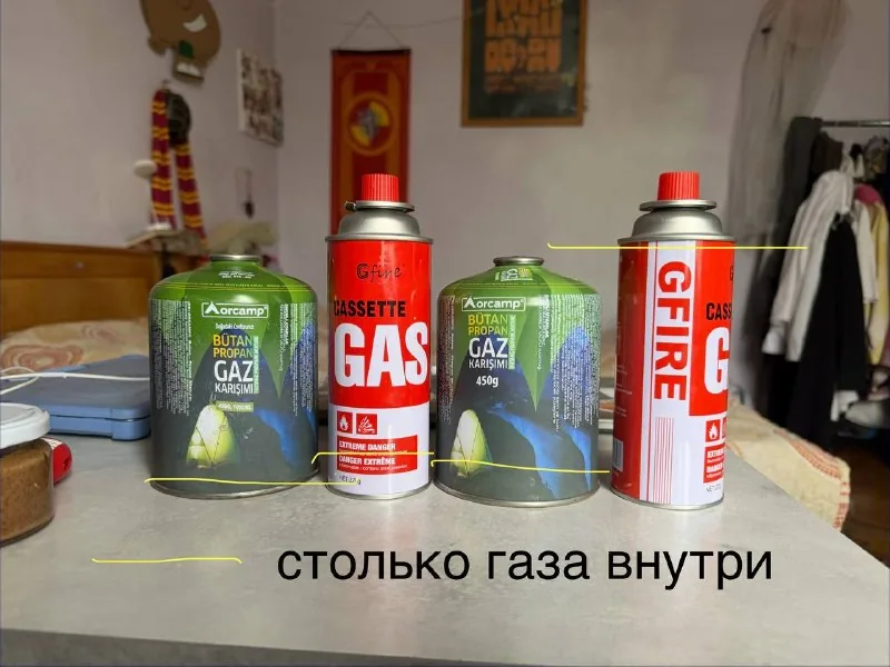 Газ для горелки