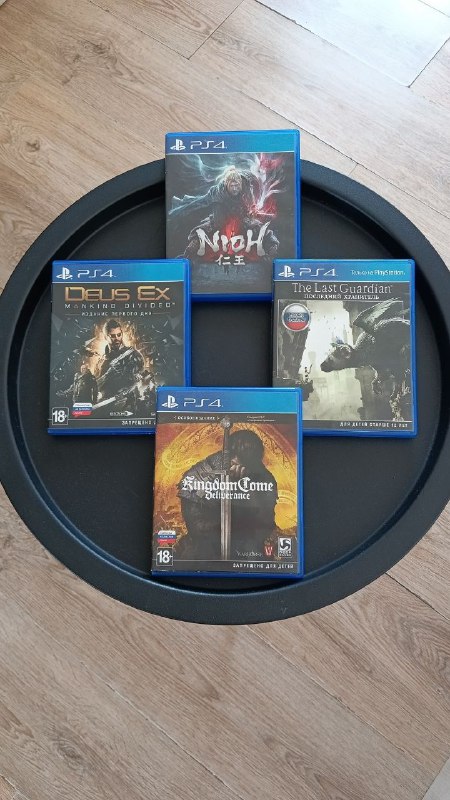 Deus Ex Mankind Divided, Kingdom Come Deliverance, The Last Guardian PS4 игры