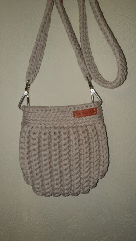 Вязаные сумки ручной работы