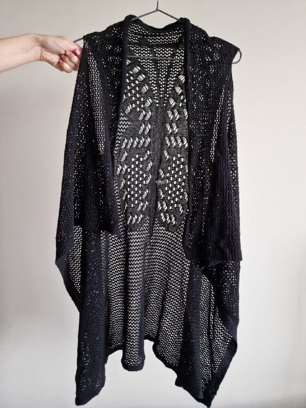 Полупрозрачная накидка размера S