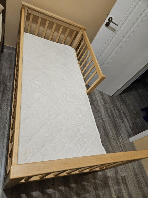 Детская кровать с ортопедическим матрасом