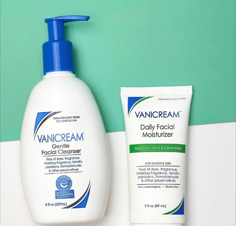 Очищающее и увлажняющее средство для чувствительной кожи с керамидами