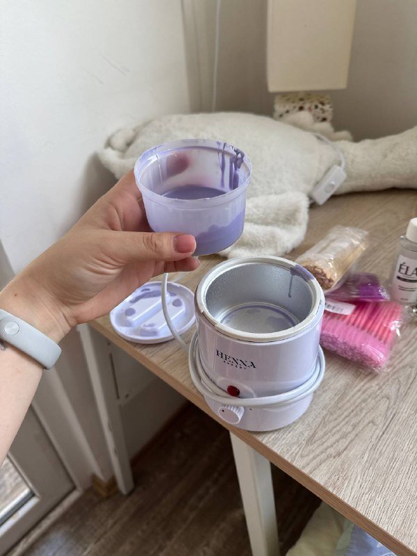 Воскоплав мини с аксессуарами для бровей 3