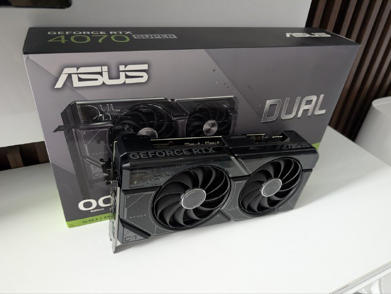 ASUS Dual GeForce RTX 4070 SUPER OC Edition 12GB