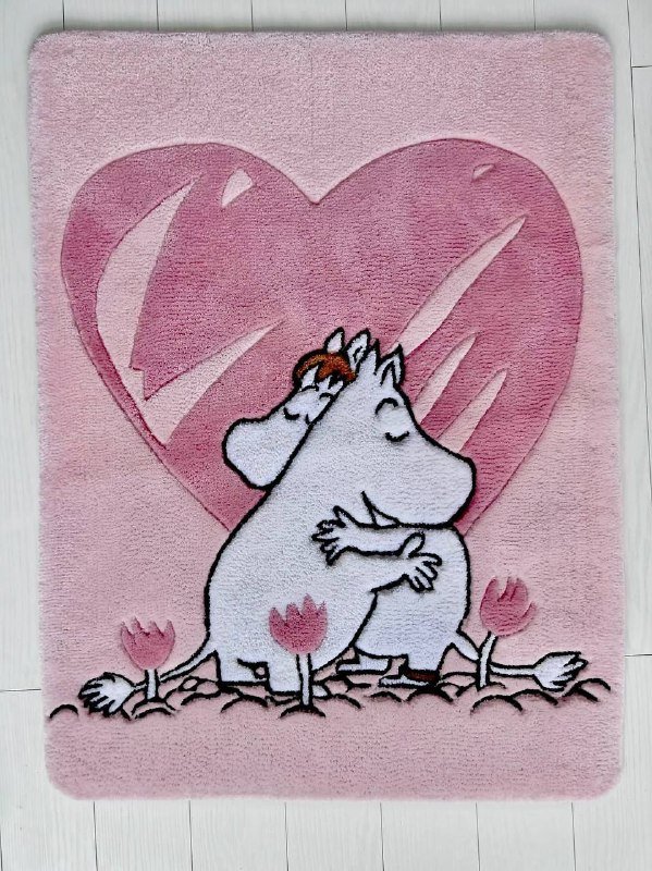 Ковер ручной работы тафтинг 112х85