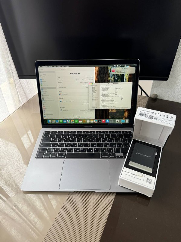 MacBook Air 2020 i5 16GB 256GB, Криптокошелек Ledger Flex