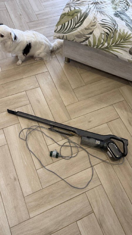 Палесос с насадкой и съемным контейнером