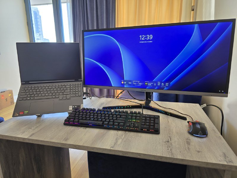 Монитор Samsung S34J550WQI 34 дюйма 2k 75Hz 2