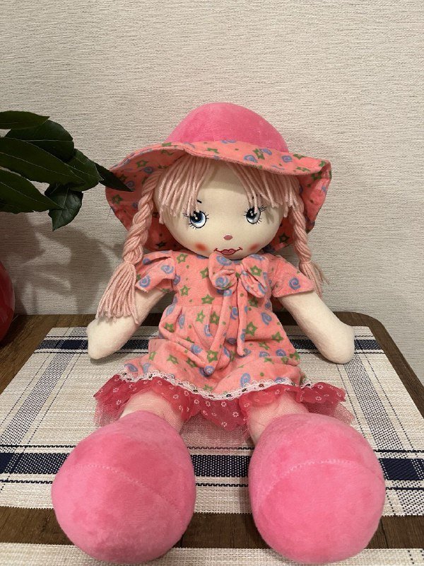 Мягкая кукла большая около 60 см 5