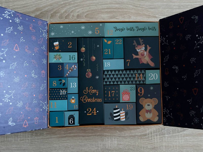 Адвент календари для самостоятельного наполнения 3