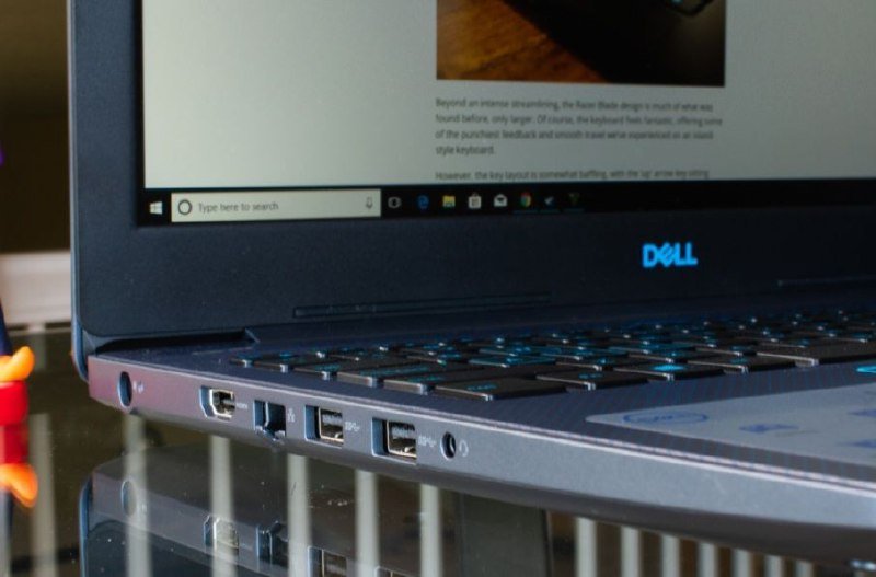 Игровой ноутбук DELL G3 3779 16ГБ SSD 256ГБ Intel i5 GTX 1050 3