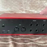 Микрофон RODE NT1-A, звуковая карта FOCUSRITE SCARLETT 4i4 3