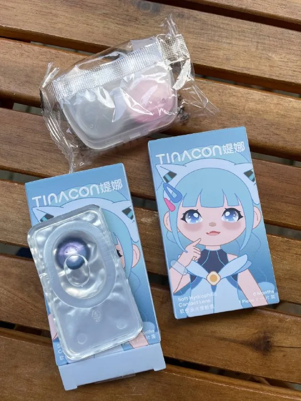 Цветные контактные линзы 1