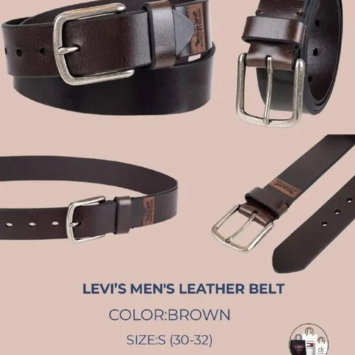 Мужской кожаный ремень Levi’s