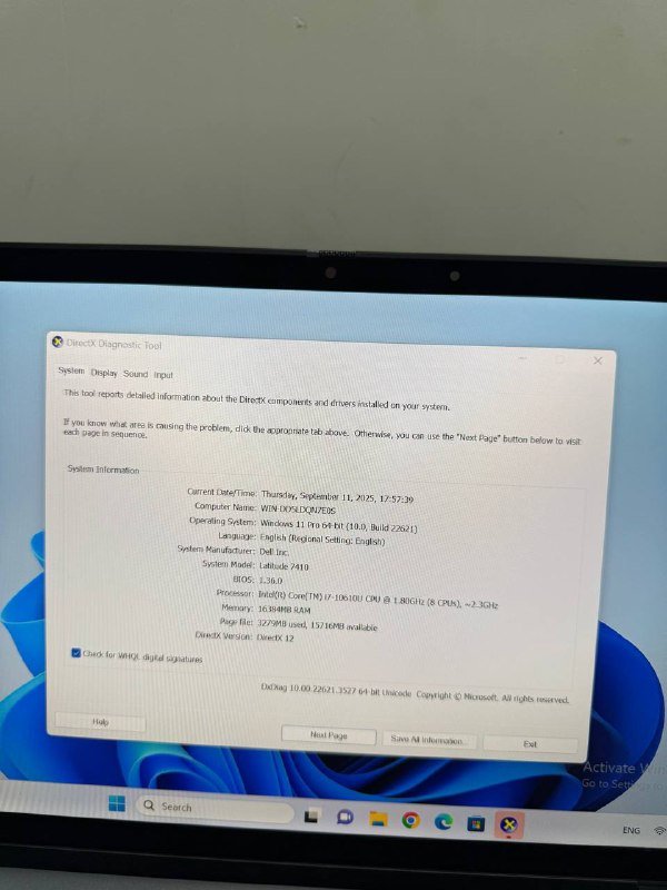 Dell Latitude 7410 Core i7 16GB RAM 512GB SSD сенсорный 5