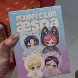 AESPA Fluffy Club брелок Winter 2
