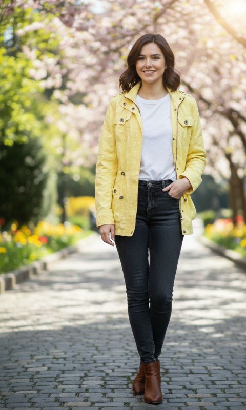 Куртка Pescara лимонный цвет M