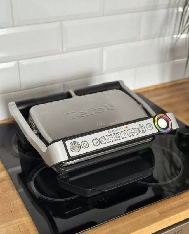 гриль Tefal OptiGrill, стеллаж с выдвижными ящиками 4