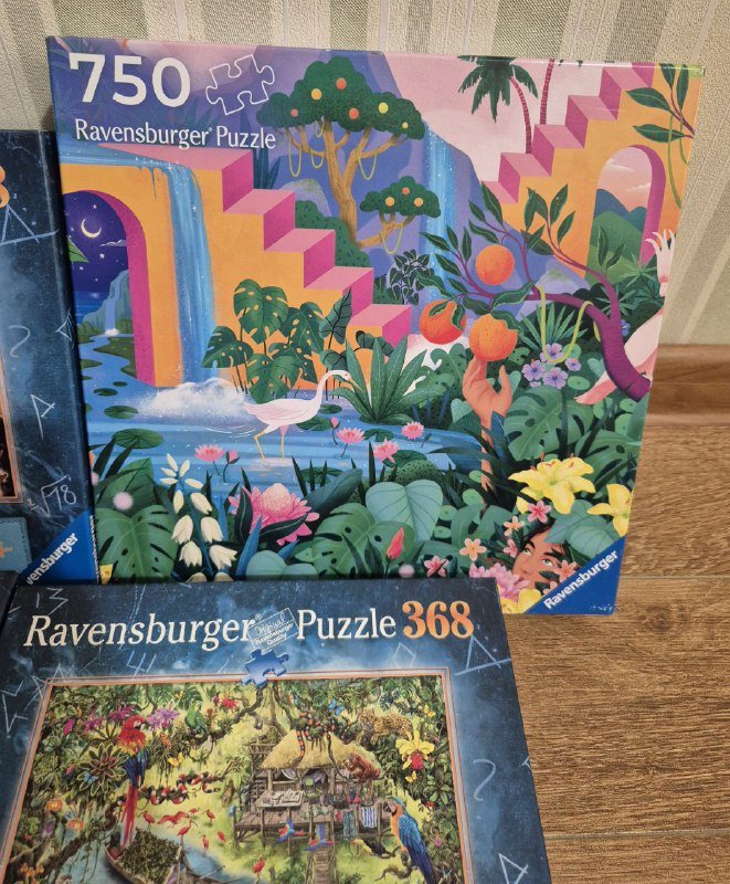Пазл-квест Ravensburger 368 и 750 элементов 8