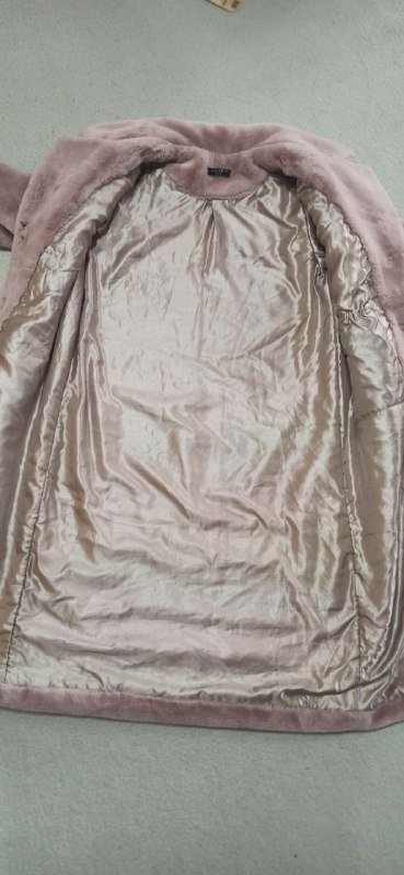 Шуба пыльно-розовая MONRO XS-M искусственный мех 4