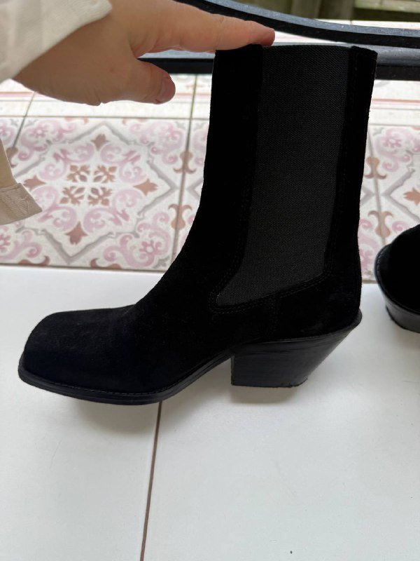 Замшевые ботинки Zara 3