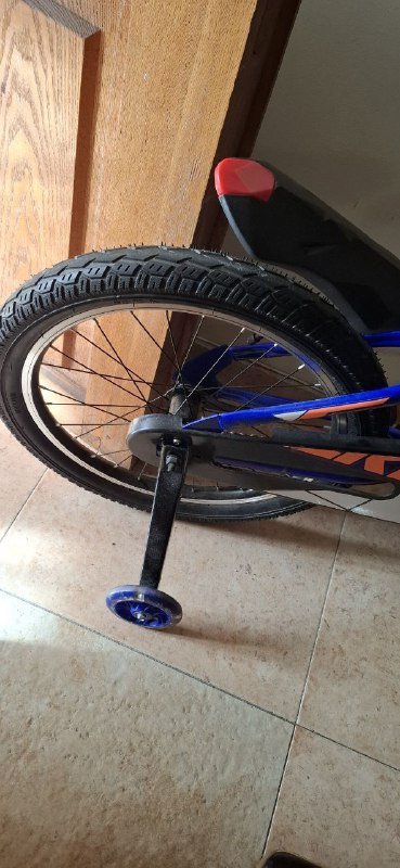 Детский велосипед с колёсами для обучения 4