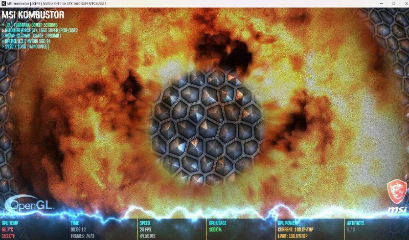 Видеокарта NVIDIA GTX 1660 Super 6GB 4