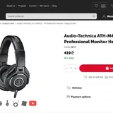 Audio-Technica ATH-M40X наушники 4