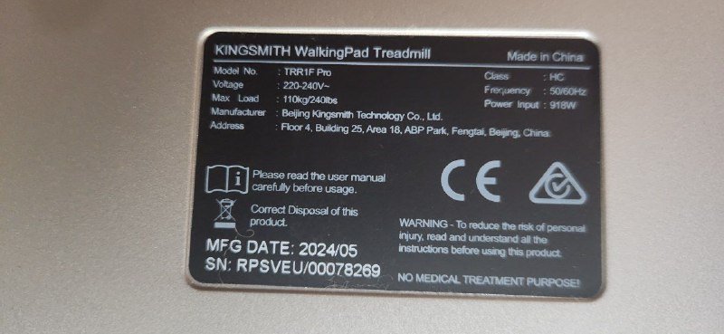Дорожка KINGSMITH WalkingPad