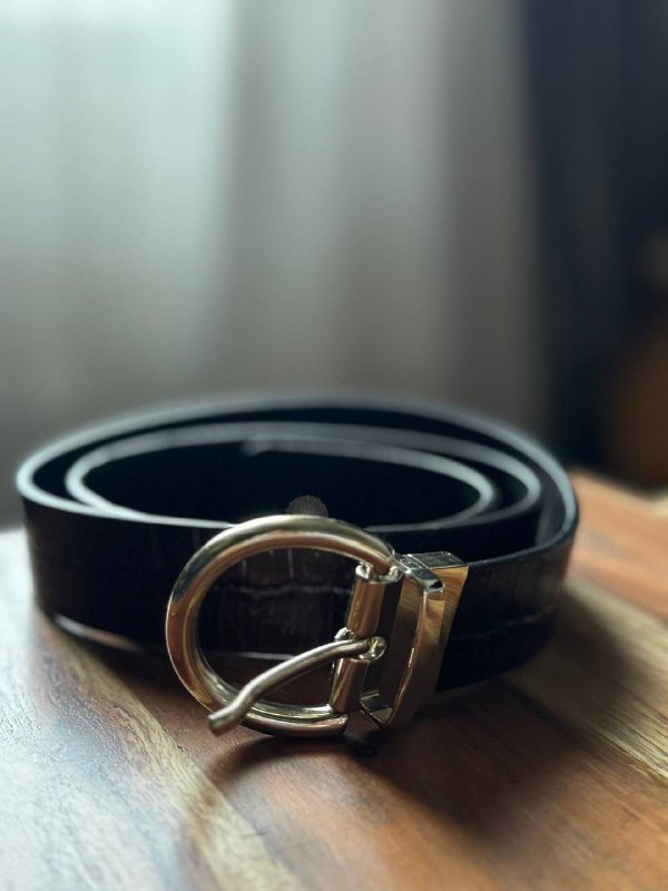 Кожаный ремень Massimo dutti 90 см