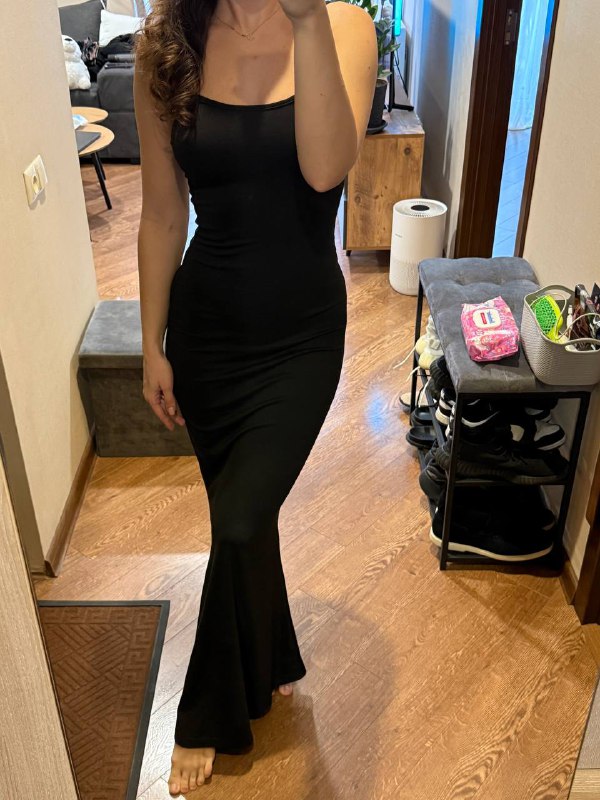 Платье Zara S, Платье в пол XS/S 4