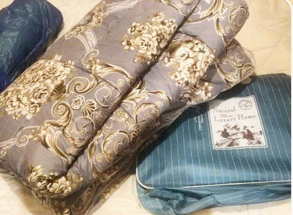 Электро обогреватель, елка, гирлянда, одеяло, покрывало, пальто 6