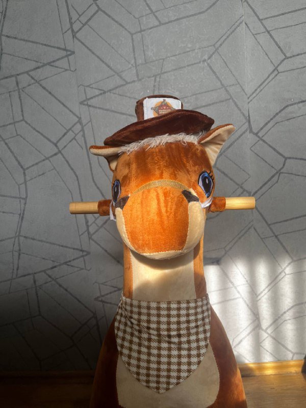 Лошадки-качалки и плюшевые пони игрушки 6