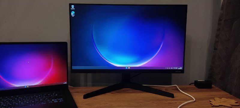 Монитор Samsung LF24T350FHMXUE 24 IPS 75Hz