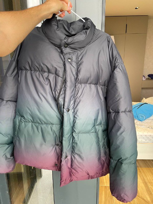 Зимняя мужская куртка на синтепоне размер XL