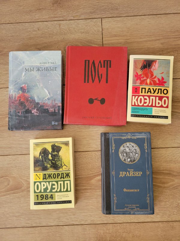 Книги Финансист 11 Минут Мы живые Пост 4