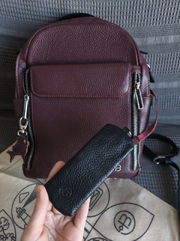 Рюкзак из натуральной кожи фирмы ВЕРФЬ 4