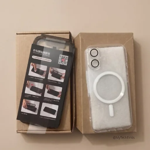 Чехол MagSafe, стекло для iPhone 16