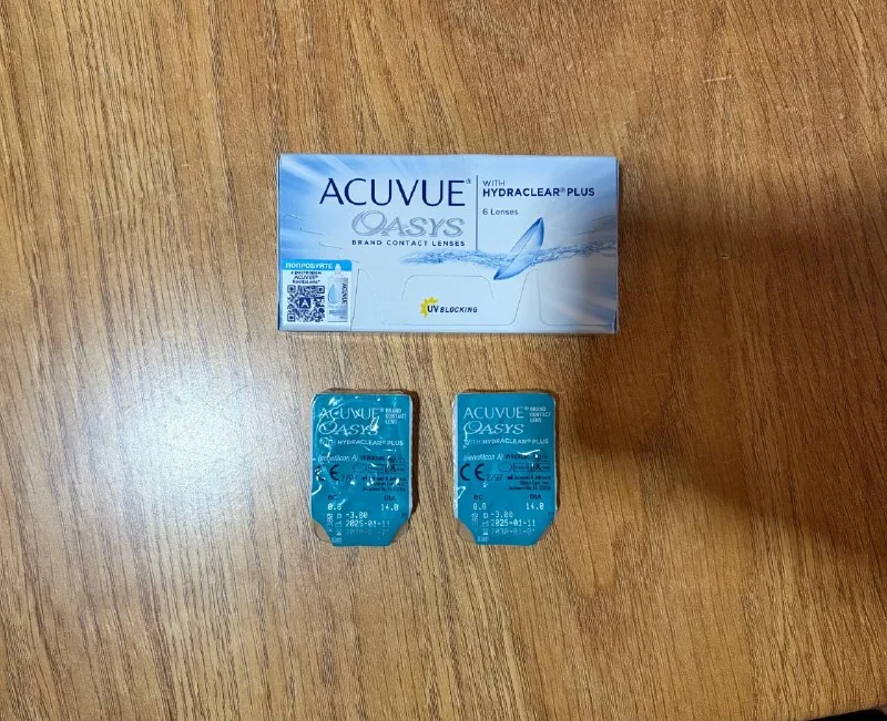 Контактные линзы ACUVUE OASYS