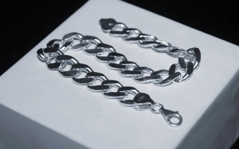 Мужские серебряные браслеты 925 пробы 4