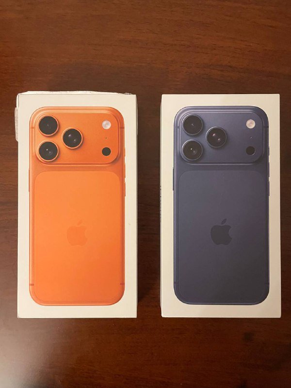 Iphone 17 Pro 256GB Orange, Blue, Max 512GB Blue