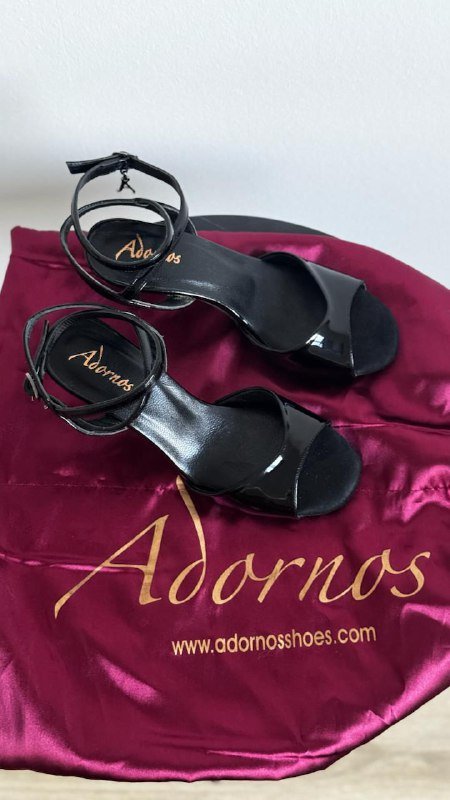 Туфли для танцев ручной работы черные 36 размер 4