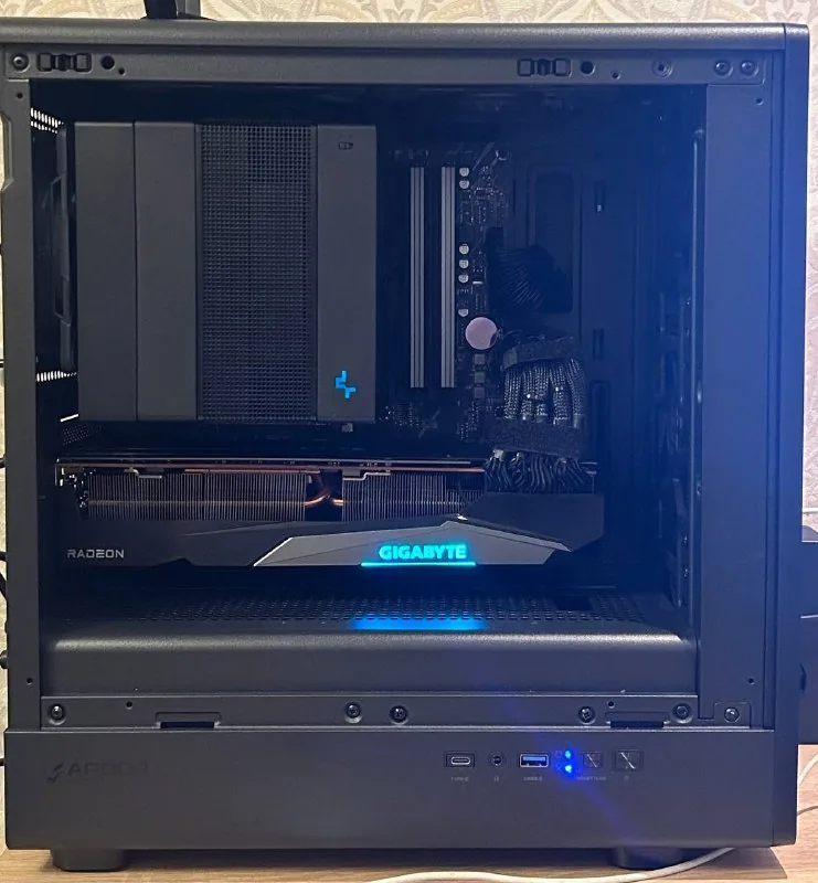 Новый игровой ПК Ryzen 7 5700X RX 6900 XT 1