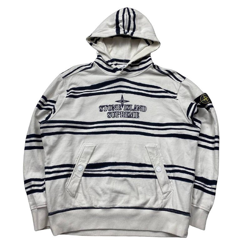 Худи Stone Island x Supreme, Обувь Maison Margiela Future Low Black