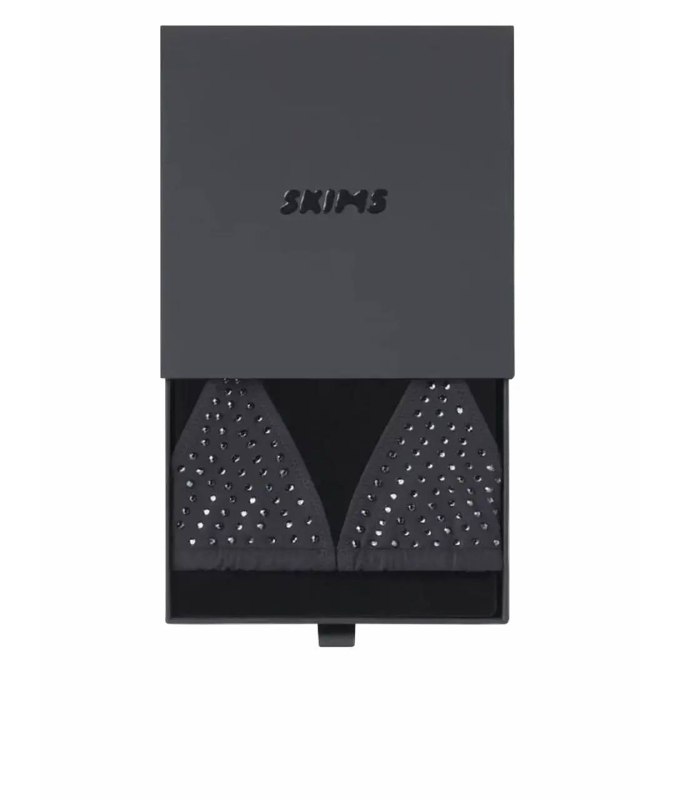 Купальник SKIMS со стразами Сваровски, бра L, низ XL 7