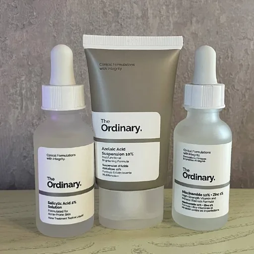 Средства The Ordinary: Salicylic Acid, Azelaic Acid, Niacinamide
