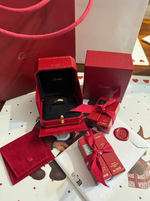 Кольцо Cartie Love, оригинал, 56 размер 4